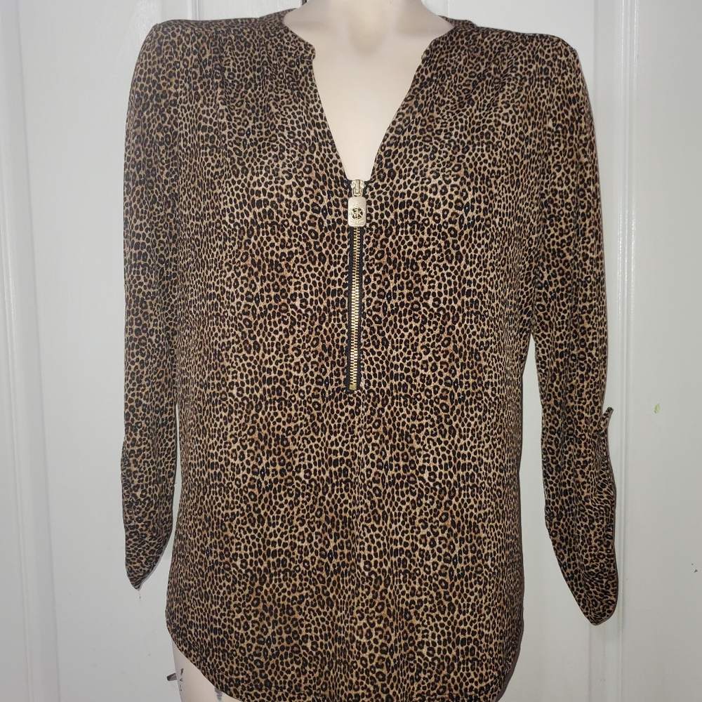 Leopard print Micheal Kors blouse